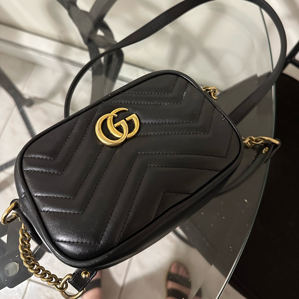 Used Gucci mini Marmont bag